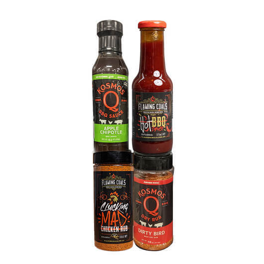 Chicken Rub & Sauce 4 Pack 