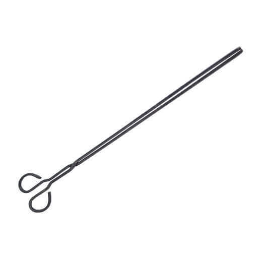 Long Fireplace Charcoal Tongs - Flaming Coals