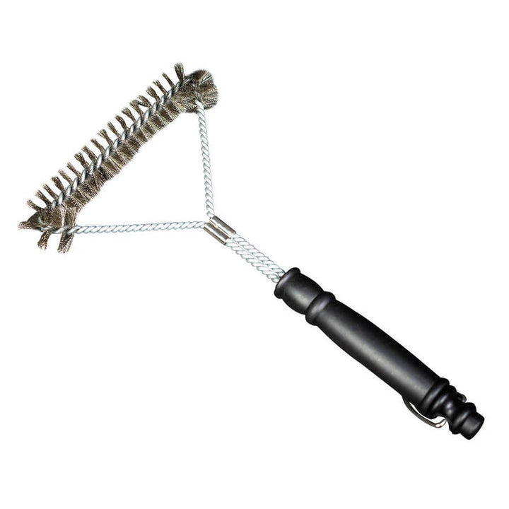 Flaming Coals Wire BBQ Grill Brush | Round Head Metal Bristles