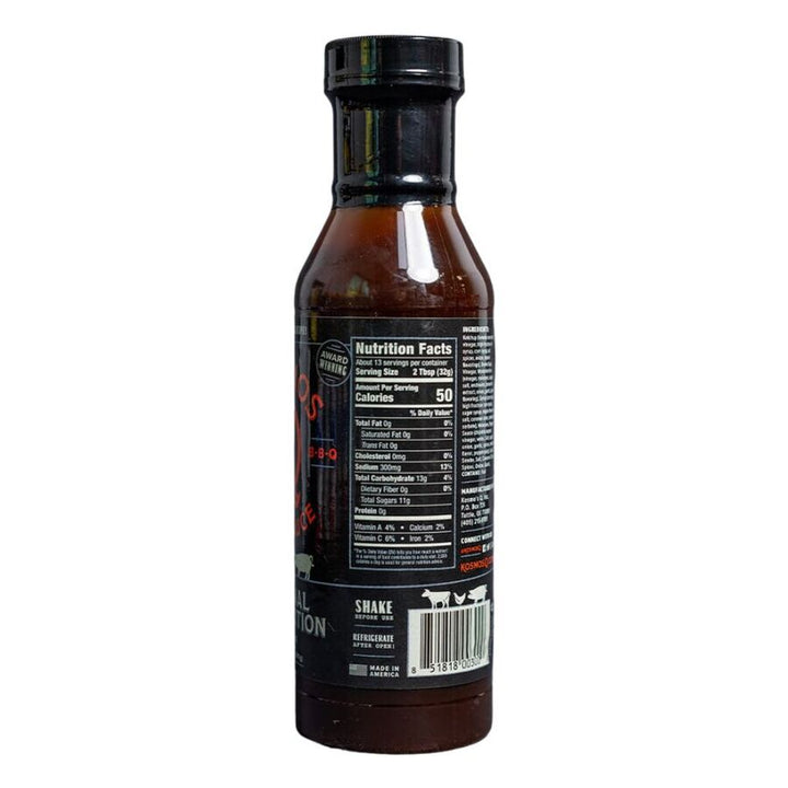 Kosmos Q Original Competition BBQ Sauce