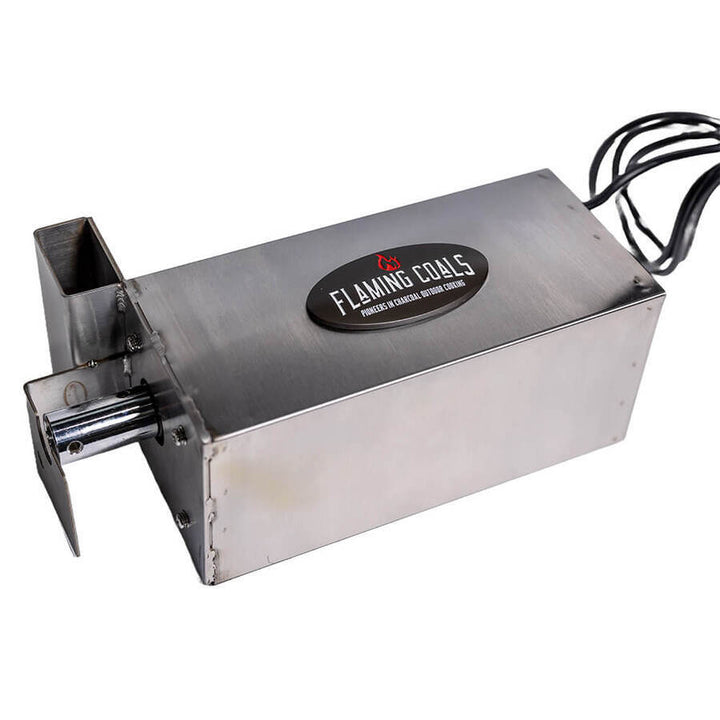 Heavy Duty Spit Roast Motor- 60kg - Flaming Coals