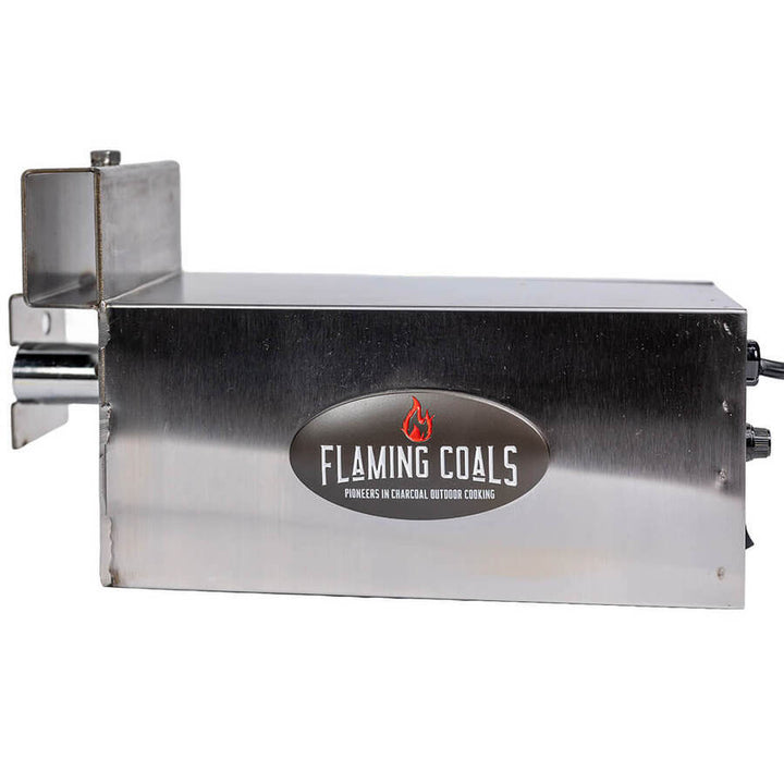 Heavy Duty Spit Roast Motor- 60kg - Flaming Coals