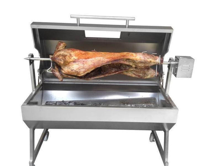 Spit Roaster Rotisserie Electric Motor - 30kg (240v) 19mm - Flaming Coals