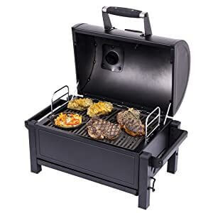 Rambler Table Top Grill | Portable Charcoal BBQ | Oklahoma Joe's Smoker