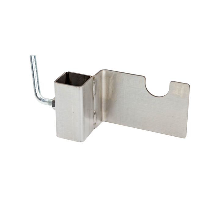 Stainless Steel Skewer Support Bracket - 25mm x 25mm post