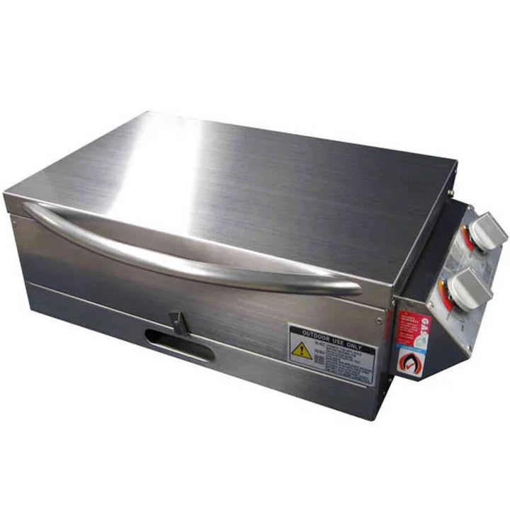 Sizzler Deluxe Low Lid with Solid Hot Plate